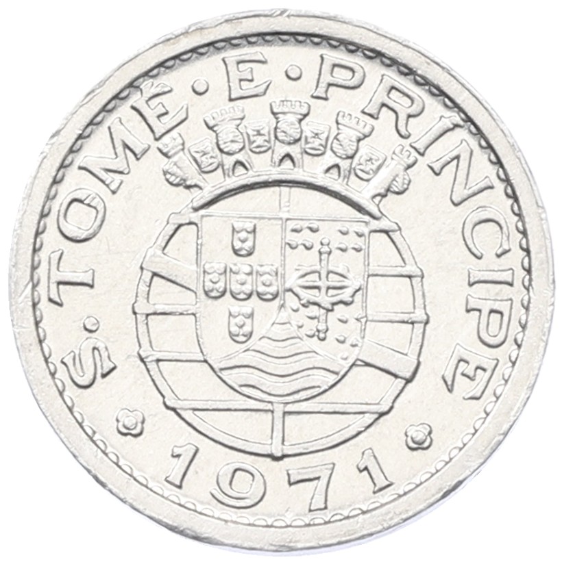 10 сентаво 1971 года Португальское Сан-Томе и Принсипи — Фото №1