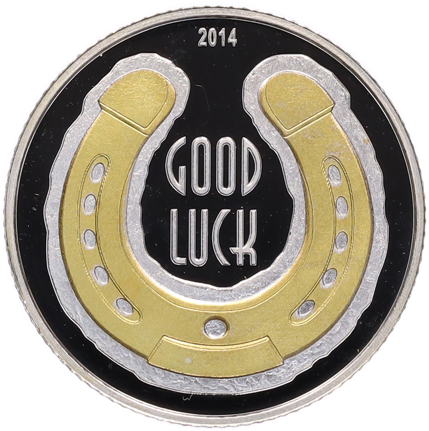500 франков 2014 года Республика Конго «Подкова удачи» — Фото №1