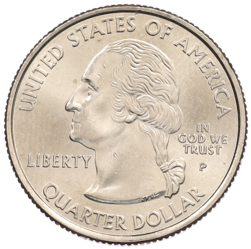 1/4 доллара (25 центов) 2002 года P США «Штаты и территории — Теннесси» — Фото №2