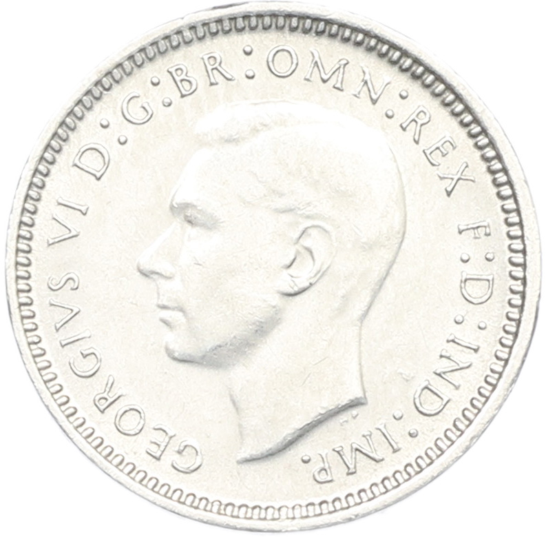 3 пенса 1943 года Австралия — Фото №2