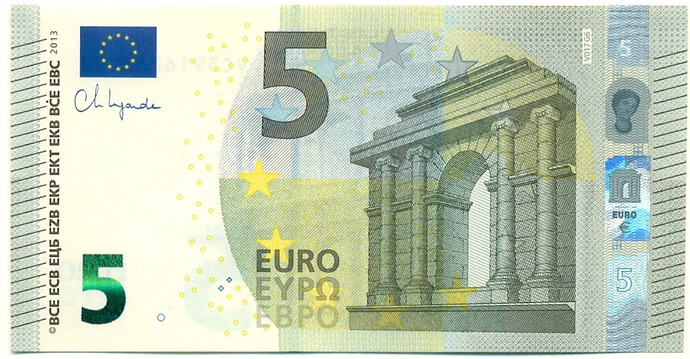 5 евро 2013 года Испания — Фото №1