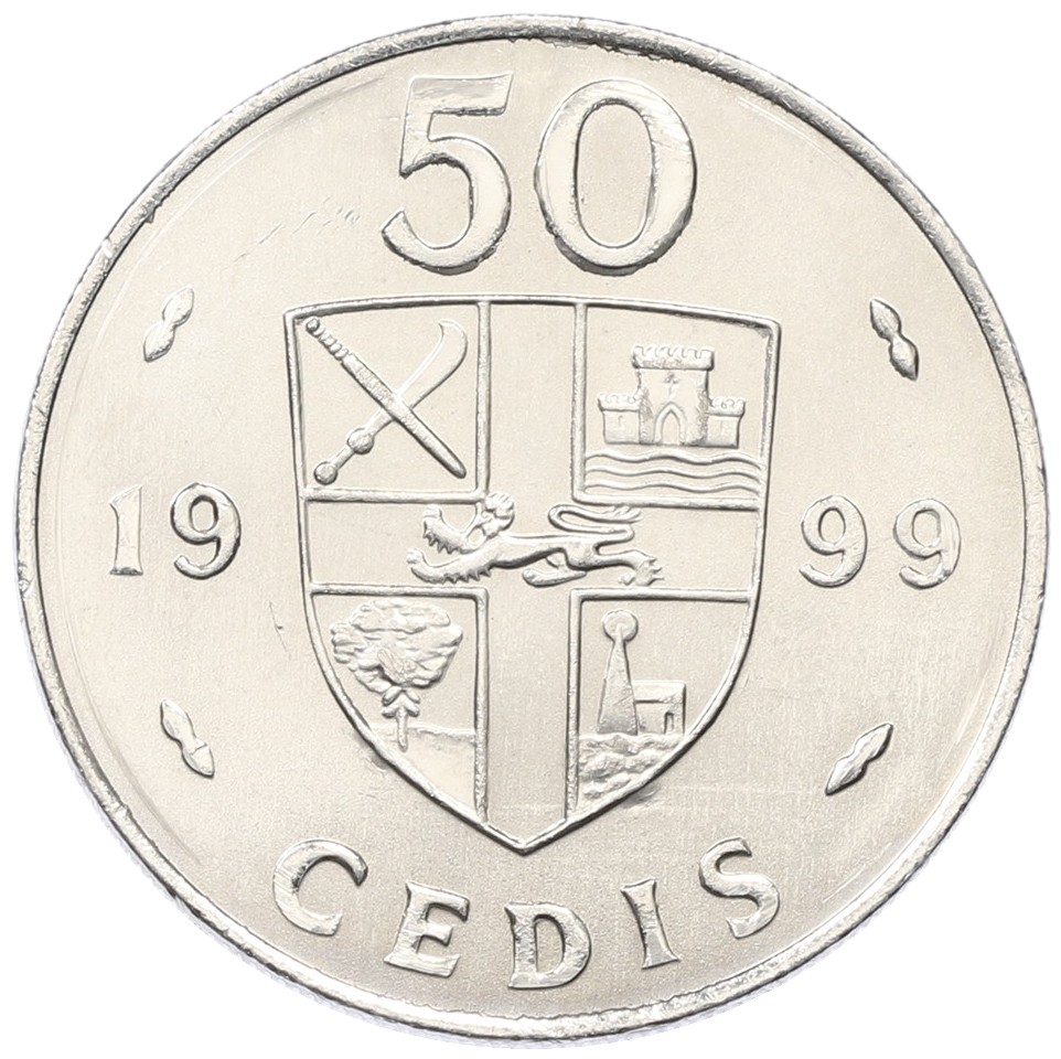 50 седи 1999 года Гана — Фото №1
