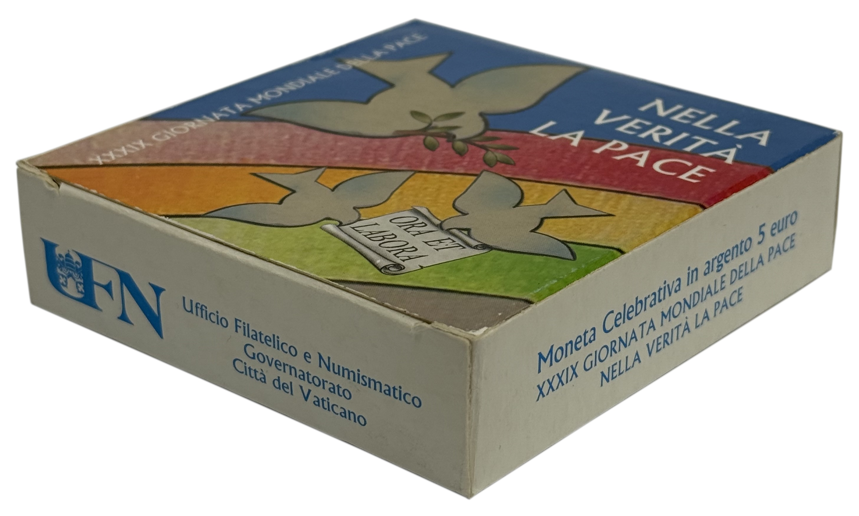 5 евро 2006 года Ватикан «Всемирный день мира» — Фото №4