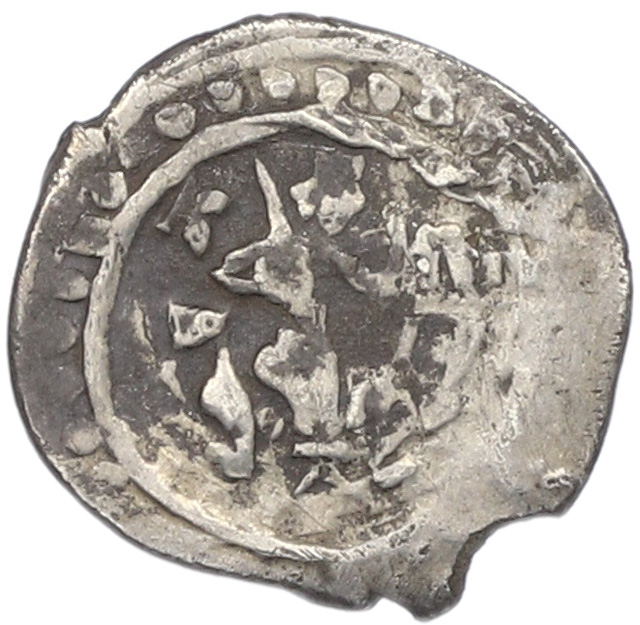 Денга 1425-1462 года Василий II Васильевич «Тёмный» — Фото №1