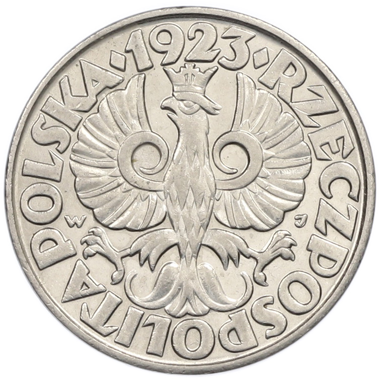50 грошей 1923 года Польша — Фото №2