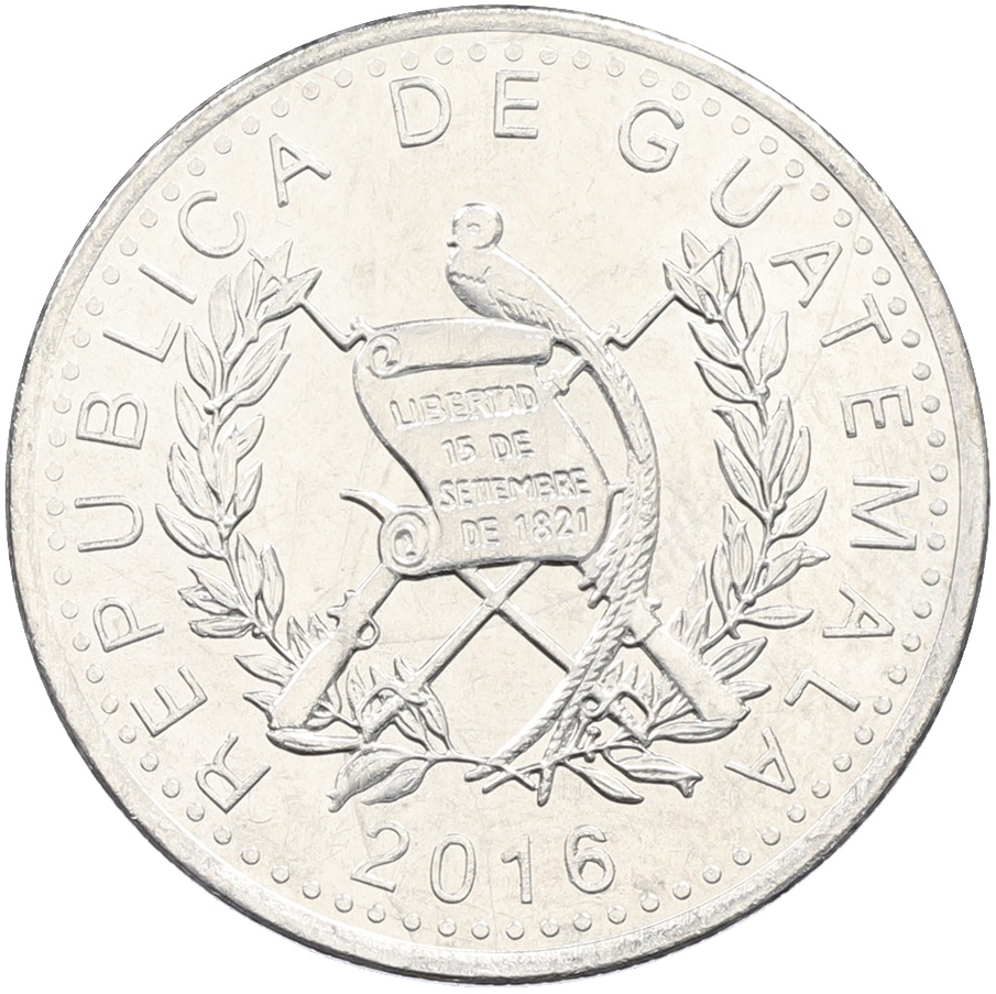 25 сентаво 2016 года Гватемала — Фото №2