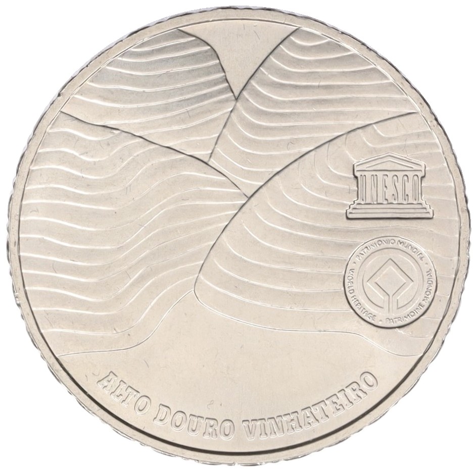 2.5 евро 2008 года Португалия «ЮНЕСКО — Винодельческий регион Альто-Дору» — Фото №2
