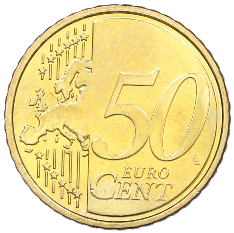 50 евроцентов 2007 года Словения — Фото №2