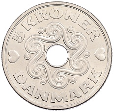 5 крон 2006 года Дания — Фото №1