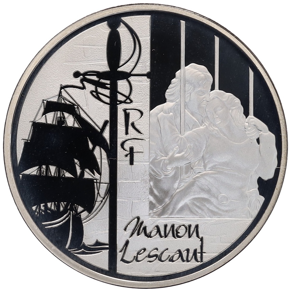 10 евро 2015 года Франция «Манон Леско» — Фото №1