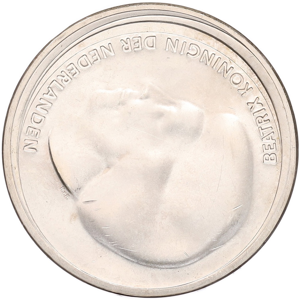 10 евро 2002 года Нидерланды «Королевская свадьба» — Фото №2