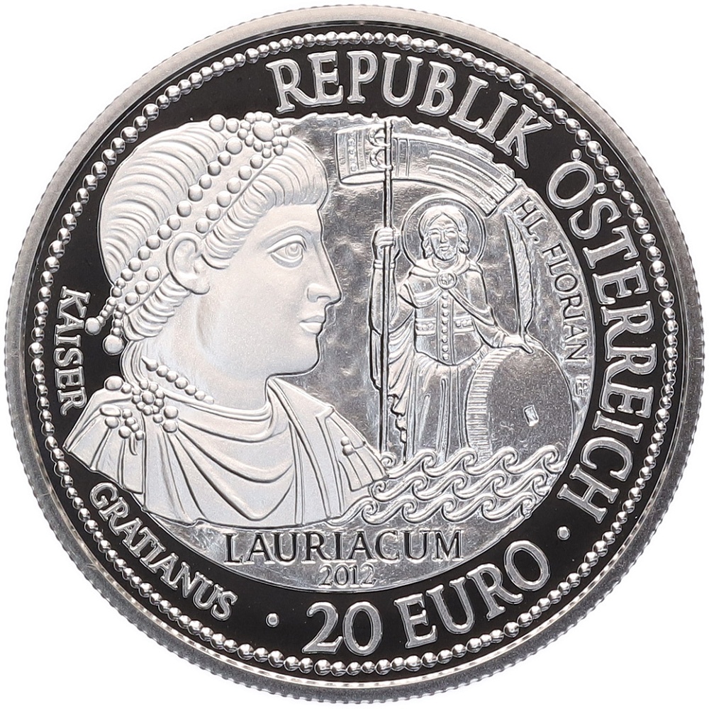 20 евро 2012 года Австрия «Рим на Дунае — Лауриакум» — Фото №2