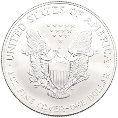 1 доллар 2002 года США «Шагающая Свобода» (Цветное покрытие) — Фото №2
