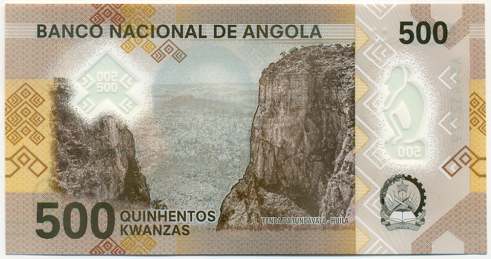 500 кванза 2020 года Ангола — Фото №2