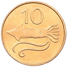 10 эйре 1981 года Исландия — Фото №2