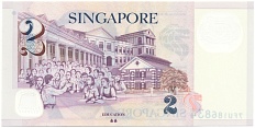 2 доллара 2021 года Сингапур — Фото №2