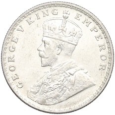 1 рупия 1918 года Британская Индия (Георг V) — Фото №2