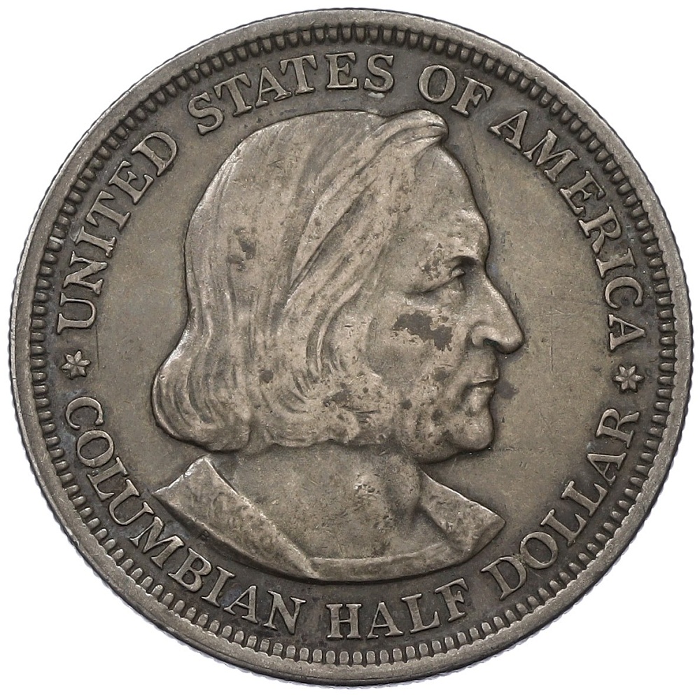 1/2 доллара (50 центов) 1892 года США «Колумбийская выставка в Чикаго» — Фото №2