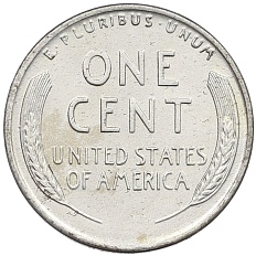 1 цент 1943 года США — Фото №2