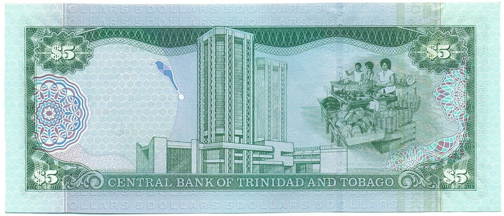 5 долларов 2006 года Тринидад и Тобаго — Фото №2