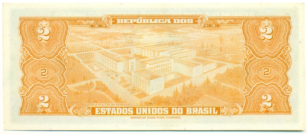 2 крузейро 1954 года Бразилия — Фото №2
