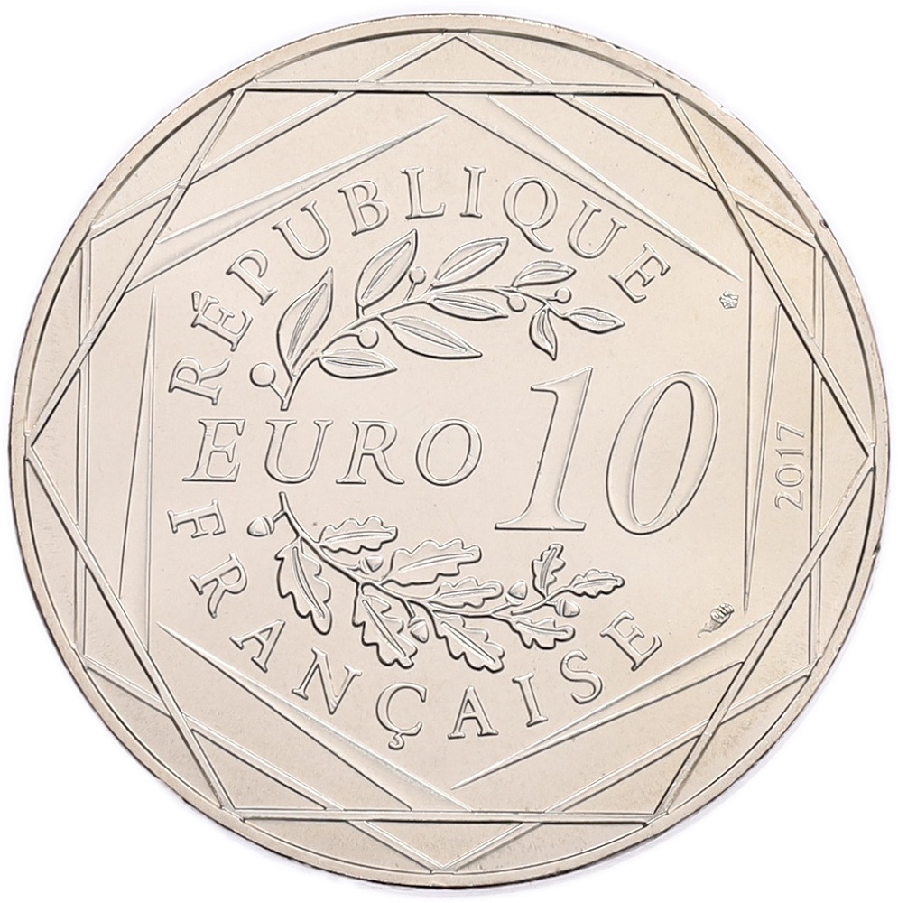 10 евро 2017 года Франция «Франция Жана-Поля Готье — Шампань» — Фото №2