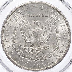 1 доллар 1902 года О США «Доллар Моргана» в слабе PCGS (MS64) — Фото №2