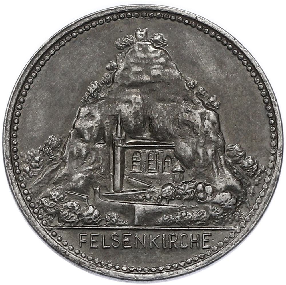 25 пфеннигов 1919 года Германия — город Оберштайн (Нотгельд) — Фото №1
