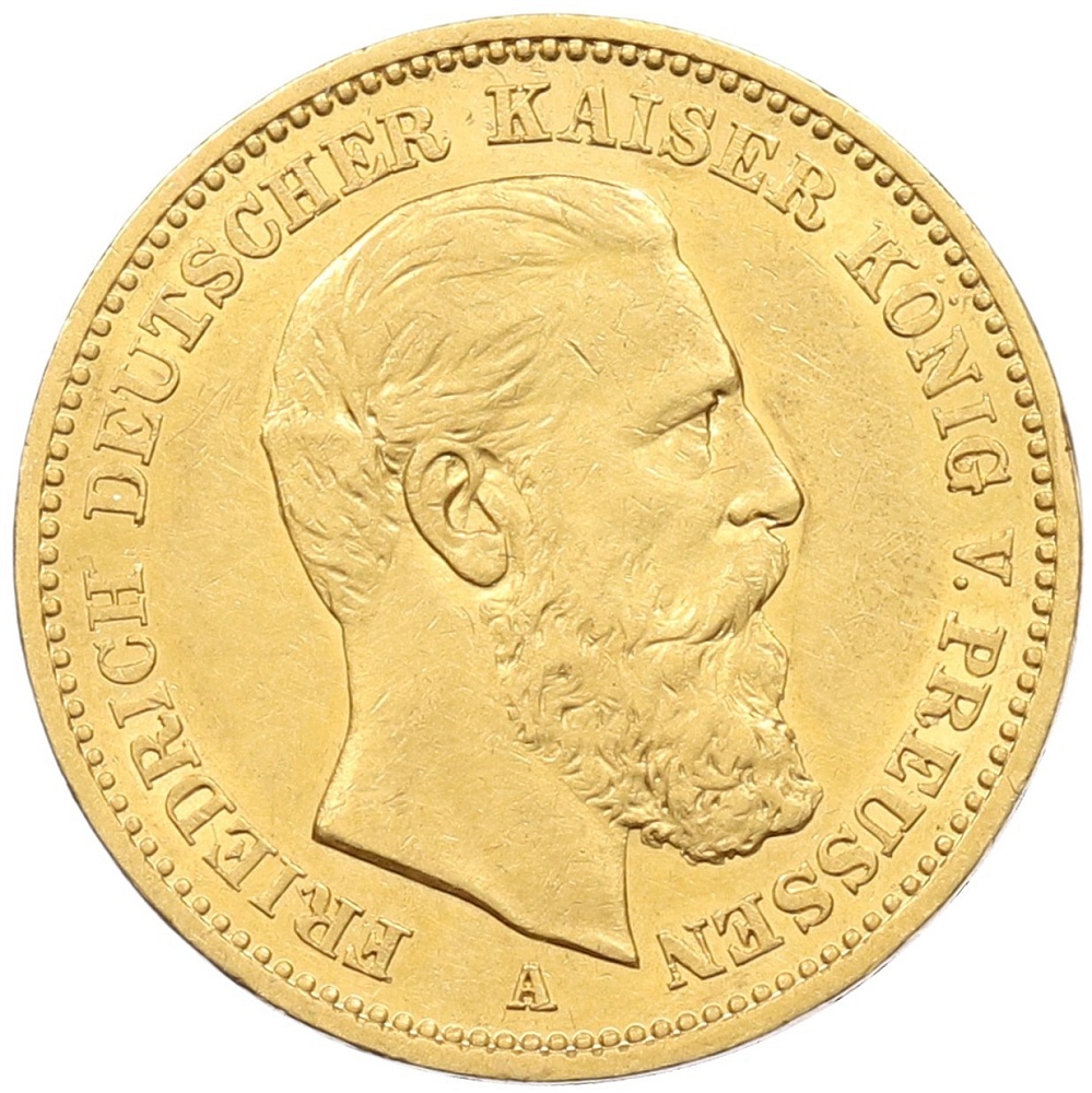 20 марок 1888 года Германия (Пруссия) — Фото №1