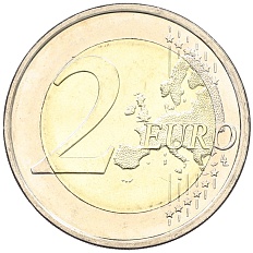 2 евро 2012 года Финляндия «150 лет со дня рождения Хелены Шерфбек» — Фото №2