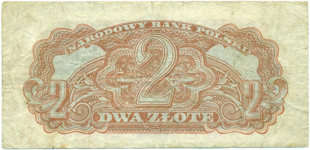 2 злотых 1944 года Польша — Фото №2