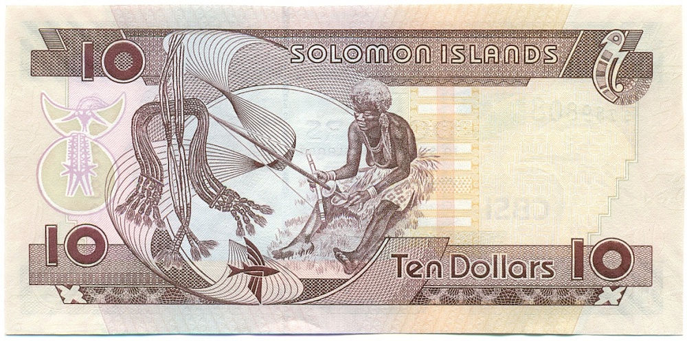 10 долларов 2011 года Соломоновы Острова — Фото №2