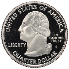 1/4 доллара (25 центов) 2005 года S США «Штаты и территории — Канзас» — Фото №2