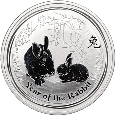 1 доллар 2011 года Австралия «Китайский гороскоп — Год кролика» — Фото №1