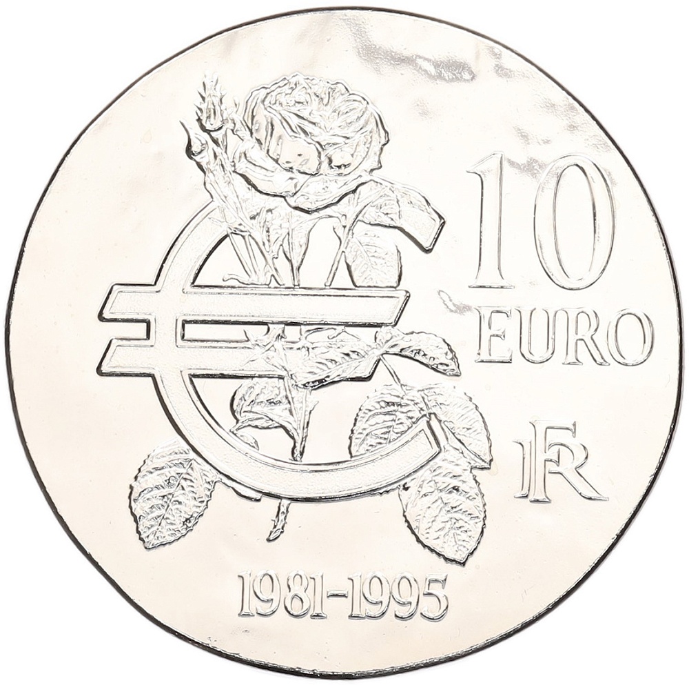 10 евро 2015 года Франция «Франсуа Миттеран» — Фото №2