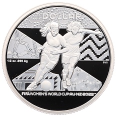 1 доллар 2023 года Австралия «Чемпионат мира по футболу среди женщин 2023 года» — Фото №1