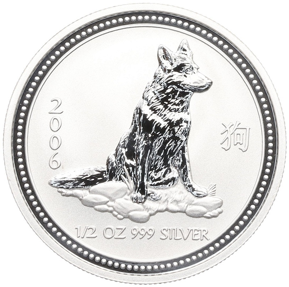50 центов 2006 года Австралия «Китайский гороскоп — Год собаки» — Фото №1