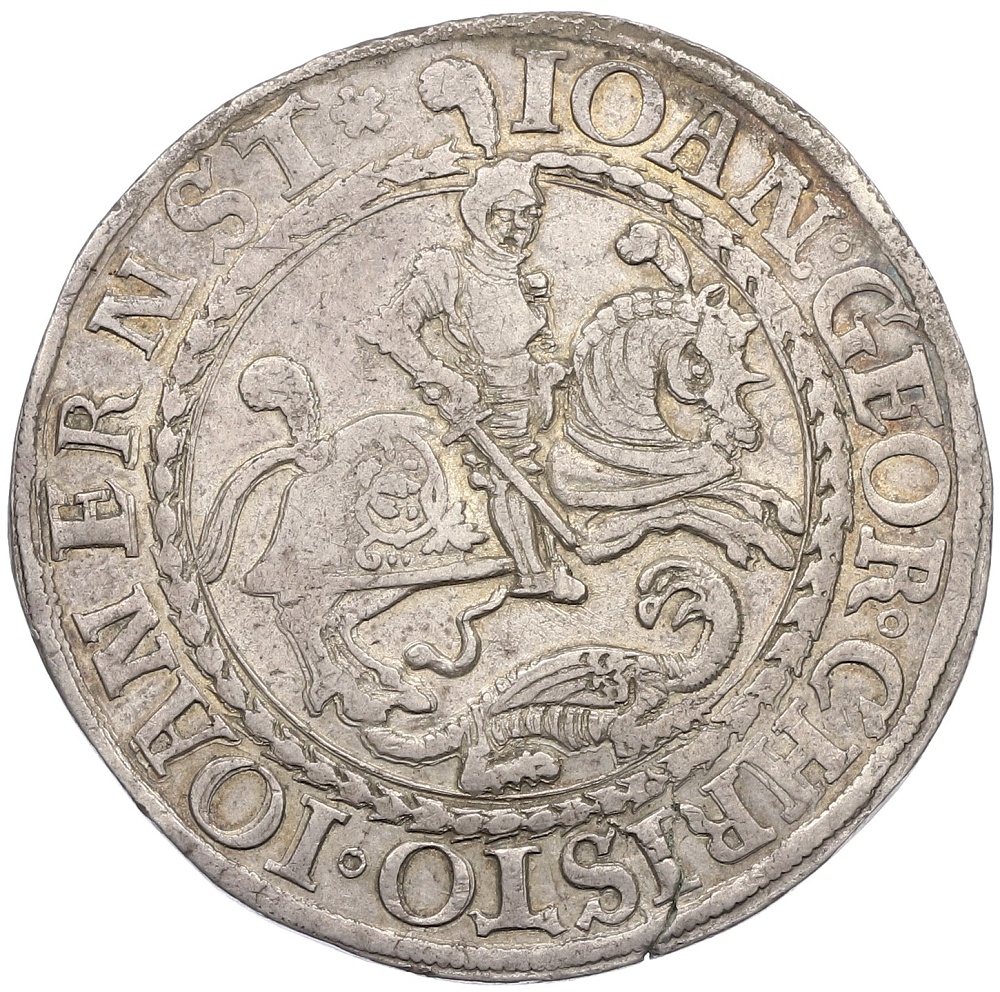 1 талер 1568-1571 года Мансфельд-Айслебен — Фото №1