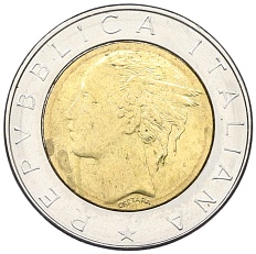 500 лир 1982 года Италия — Фото №2