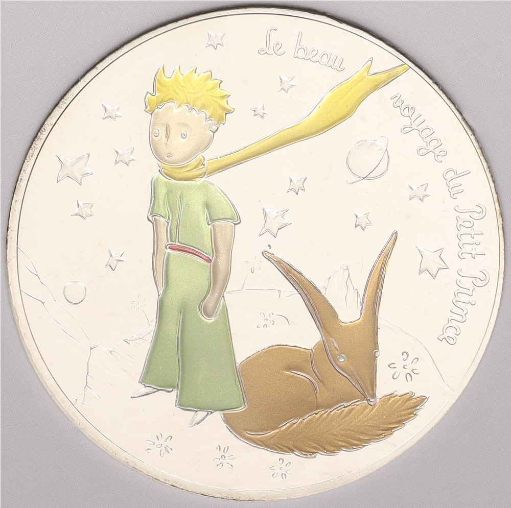 50 евро 2016 года Франция «Маленький принц — Лиса» — Фото №1