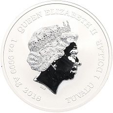 1 доллар 2018 года Тувалу «Комиксы Marvel — Черная пантера» — Фото №2