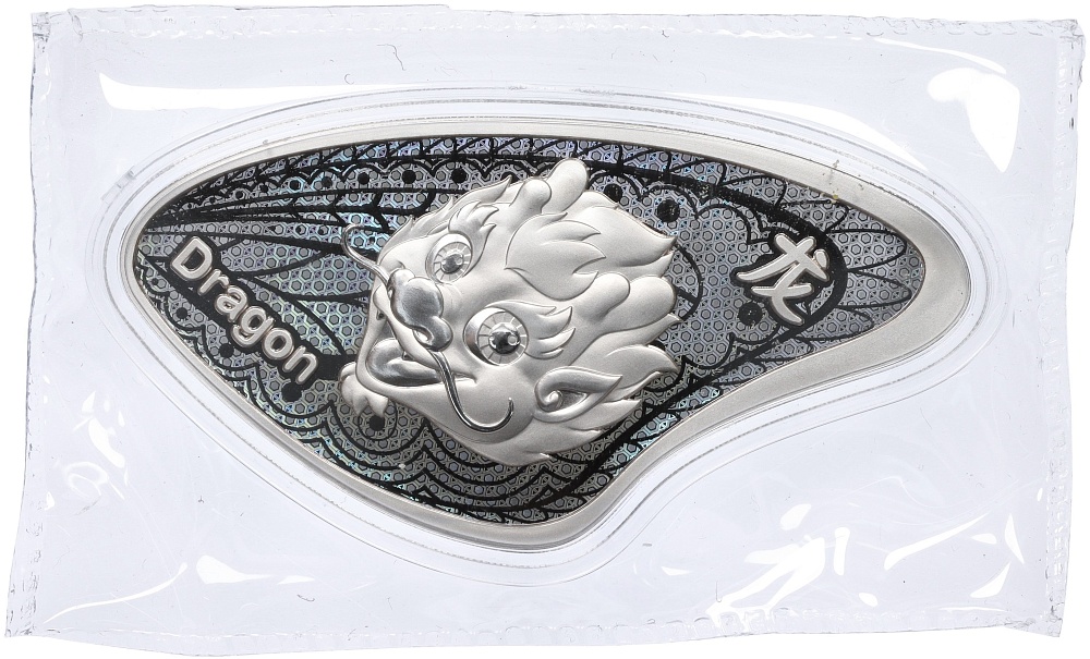 20 центов 2023 года Самоа «Китайский гороскоп — Год дракона» — Фото №1