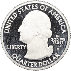 1/4 доллара (25 центов) 2012 года S США «Национальные парки — №13 Национальный парк Акадия» — Фото №2