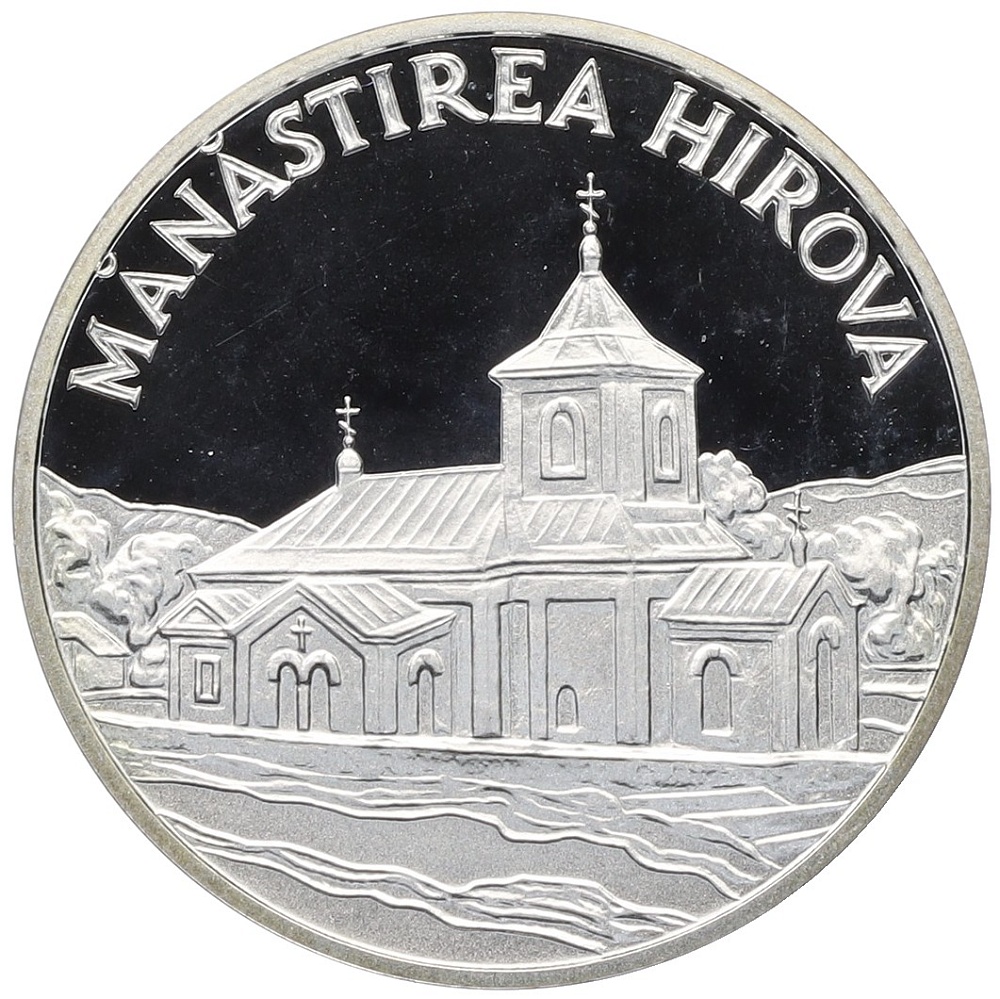 50 лей 2000 года Молдавия «Монастыри Молдавии — Монастырь Хирова» — Фото №1