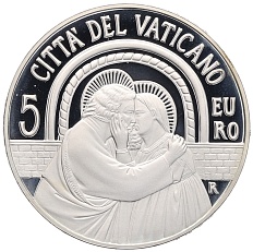 5 евро 2015 года Ватикан «Синод епископов» — Фото №1