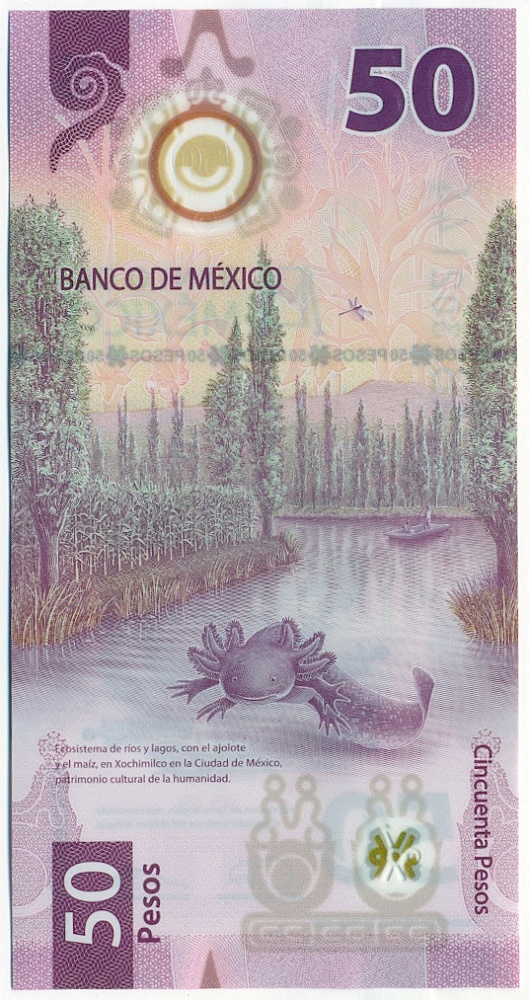 50 песо 2021 года Мексика — Фото №2