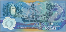 10 долларов 2000 года Новая Зеландия — Фото №2
