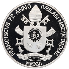 10 евро 2016 года Ватикан «Всемирный день молодежи» — Фото №2