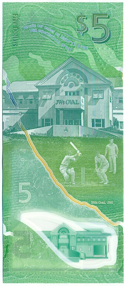 5 долларов 2022 года Барбадос — Фото №2