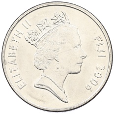 20 центов 2006 года Фиджи — Фото №2